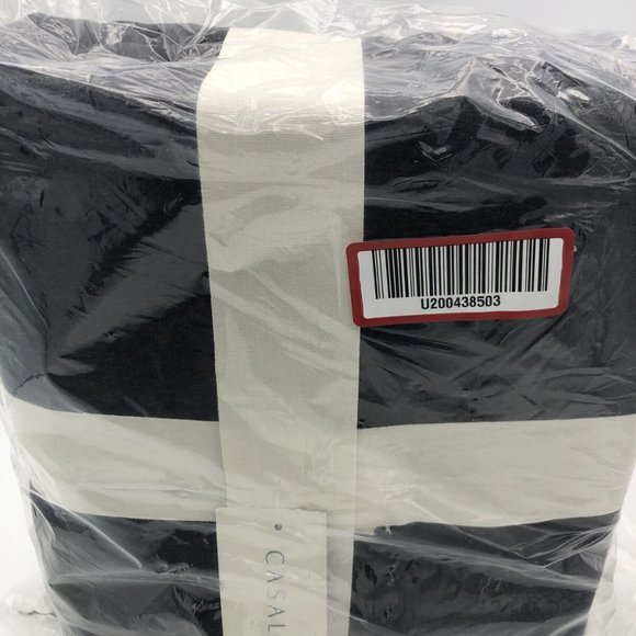 Casaluna King Duvet Set Black Cotton/ Cashmere - Picture 4 of 10